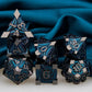 DND Metal Polyhedral Dice Set – Heavy RPG Dice for Dungeons & Dragons, Pathfinder & Tabletop Games Gamers Guild