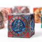 Dragon-Themed Metal Gyro D6 Dice – Rotatable Six-Sided RPG Dice with Box for D&D & Tabletop Games Gamers Guild