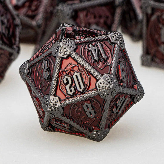 Metal DND Dice Set – Heavyweight Polyhedral Dice for Dungeons & Dragons & RPGs Gamers Guild