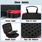 Hard Dice Carrying Case – 70-Slot Storage Bag with Partition for Dungeons & Dragons, RPG & Board Game Accessories Gamers Guild