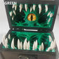 Legendary Mimic Dice Chest – Crimson Chaos Resin Storage Box for DND, Pathfinder & RPG Dice Sets Gamers Guild