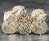 7-Piece Hollow Dragon Metal Dice Set – Intricately Carved Polyhedral Dice for D&D, Pathfinder & RPG Tabletop Games Gamers Guild
