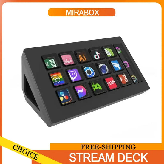 Stream Deck Mini – 15-Key LCD Controller for Custom Macros, Soundboards & RPG Immersion  Compatible with Win/Mac Gamers Guild