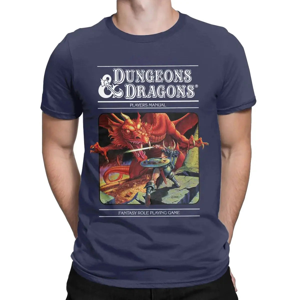 Dungeons & Dragons Fan T-Shirt – Classic Unisex Cotton Tee for RPG Lovers & Tabletop Gamers Gamers Guild