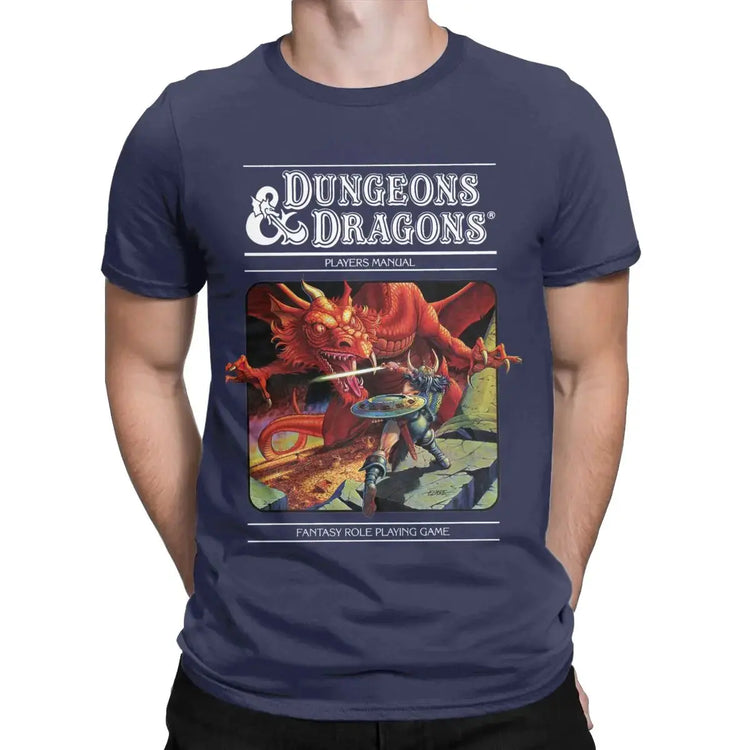 Dungeons & Dragons Fan T-Shirt – Classic Unisex Cotton Tee for RPG Lovers & Tabletop Gamers Gamers Guild