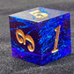 Green Resin Sharp Edge Dice Set – Handmade Polyhedral Dice for D&D, Pathfinder & RPGs Gamers Guild