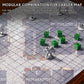 CZYY Acrylic Game Mat – 1" Square Grid Overlay (8"x11") for D&D, Pathfinder & TTRPGs Gamers Guild