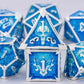 7-Piece Metal DND Dice Set – Weighted Polyhedral Dice for Dungeons & Dragons, RPG Games & Tabletop Adventures Gamers Guild