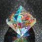 Colorful Gemstone Pirate Dice Set – 7pc Resin Polyhedral Dice with Golden Script for DND, RPG & Tabletop Campaigns Gamers Guild