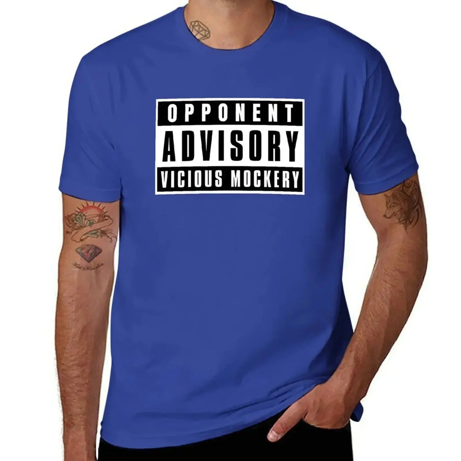Opponent Advisory: Vicious Mockery T-Shirt – Funny DND Bard Spell Tee | Plus Size RPG Top for Men Gamers Guild