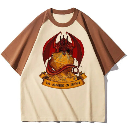 Dungeons & Dragons Women’s Cartoon Graphic Tee – Funny Casual T-Shirt with O-Neck, Half Sleeves & Broadcloth Comfort Gamers Guild