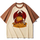 Dungeons & Dragons Women’s Cartoon Graphic Tee – Funny Casual T-Shirt with O-Neck, Half Sleeves & Broadcloth Comfort Gamers Guild