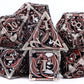 7-Piece Hollow Dragon Metal Dice Set – Intricately Carved Polyhedral Dice for D&D, Pathfinder & RPG Tabletop Games Gamers Guild