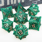 Tree Root Metal Dice Set – Red Polyhedral Dice for D&D, Pathfinder & RPGs Gamers Guild