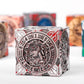 Dragon-Themed Metal Gyro D6 Dice – Rotatable Six-Sided RPG Dice with Box for D&D & Tabletop Games Gamers Guild