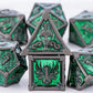 7-Piece Metal DND Dice Set – Weighted Polyhedral Dice for Dungeons & Dragons, RPG Games & Tabletop Adventures Gamers Guild