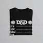 Hip Hop DnD T-Shirt – Fluffy Printed Cotton Tee | Creative Gamer Gift for Men Gamers Guild