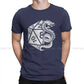 Dragon Poly Dice DnD T-Shirt – Elegant Cotton Tee | Dungeon Dice d20 Shirt for Men Gamers Guild