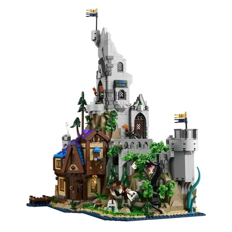 Red Dragon’s Tale – 3745pcs Fantasy Building Block Set for Dungeons & Tabletop Display Gamers Guild