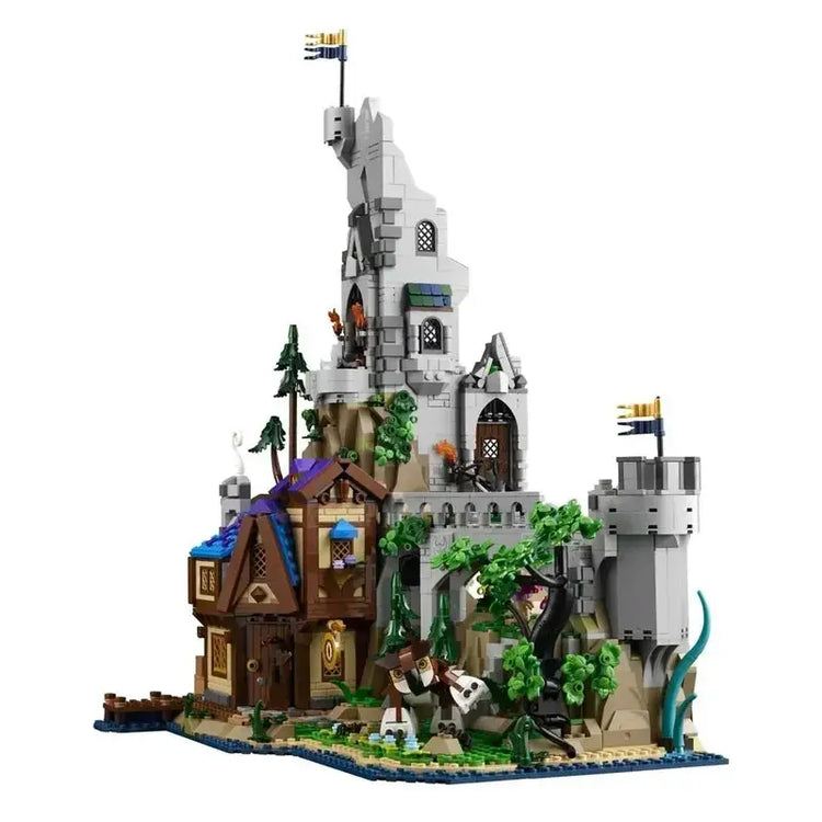 Red Dragon’s Tale – 3745pcs Fantasy Building Block Set for Dungeons & Tabletop Display Gamers Guild