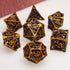 Ancient Gold Hollow Dragon Dice Set – Metal Polyhedral Dice for D&D, Pathfinder & RPGs Gamers Guild