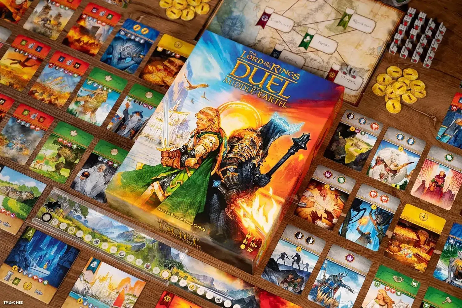 Duel for Middle-Earth: Epic Strategy Board Game Adventure Gamers Guild