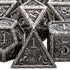 Music DND Metal Dice Set – Polyhedral Dice for Dungeons & Dragons, Pathfinder & RPGs Gamers Guild