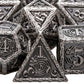 Music DND Metal Dice Set – Polyhedral Dice for Dungeons & Dragons, Pathfinder & RPGs Gamers Guild