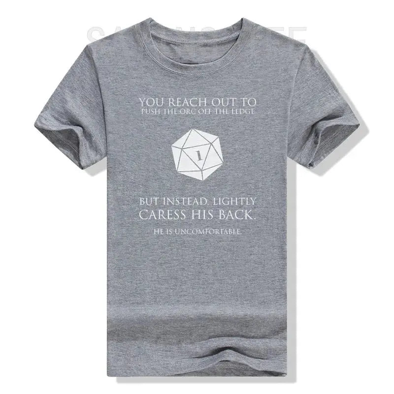 Men’s Dungeons & Dragons Funny Gamer T-Shirt – Graphic Short Sleeve Tee for Boys, Husbands & RPG Fans Gamers Guild