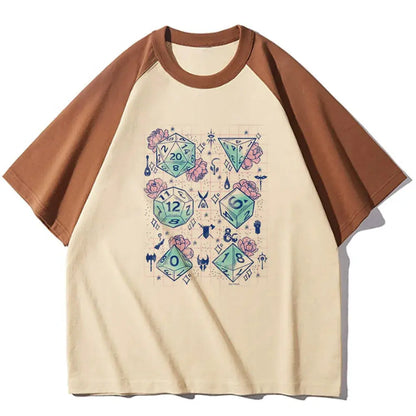 Dungeons & Dragons Women’s Cartoon Graphic Tee – Funny Casual T-Shirt with O-Neck, Half Sleeves & Broadcloth Comfort Gamers Guild