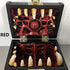 Legendary Mimic Dice Chest – Crimson Chaos Resin Storage Box for DND, Pathfinder & RPG Dice Sets Gamers Guild