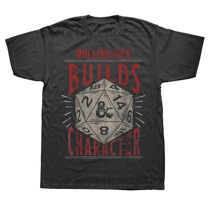 “I Have a Plan” D20 Graphic Tee – Casual Cotton Streetwear for D&D Fans Gamers Guild