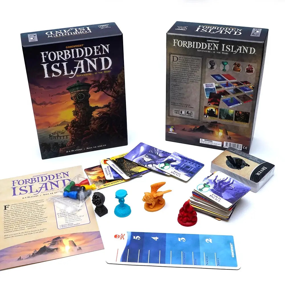 Forbidden Island Cooperative Board Game – Thrilling Island Rescue Challenge for 2–4 Players | Strategic Adventure Game for Ages 14+ Gamers Guild