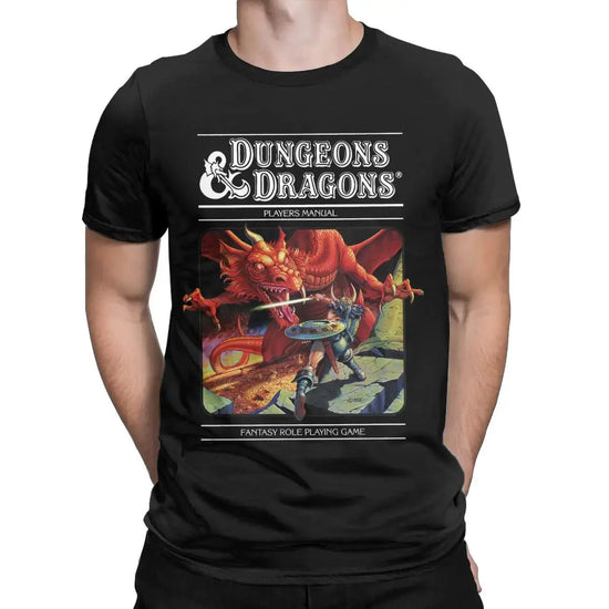 Dungeons & Dragons Fan T-Shirt – Classic Unisex Cotton Tee for RPG Lovers & Tabletop Gamers Gamers Guild