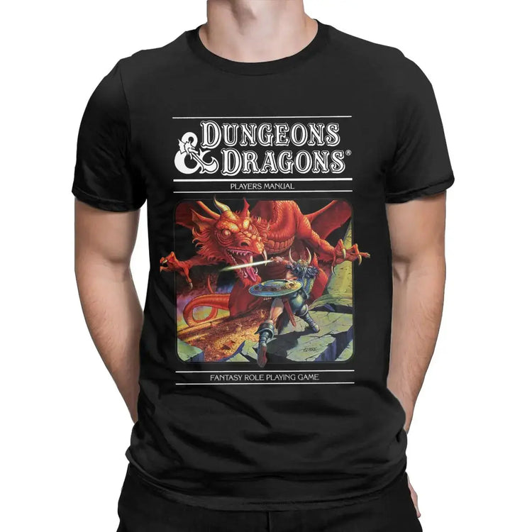 Dungeons & Dragons Fan T-Shirt – Classic Unisex Cotton Tee for RPG Lovers & Tabletop Gamers Gamers Guild