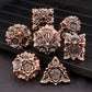 Metal Gear Polyhedral Dice Set – D20 & D6 RPG Dice for D&D, Trailblazer, Warhammer & Tabletop Games Gamers Guild