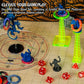 DND Flight Stand Set – 2-Piece Fluorescent Acrylic Combat Risers for Flying Miniatures  Adjustable Height Platforms for RPGs Gamers Guild