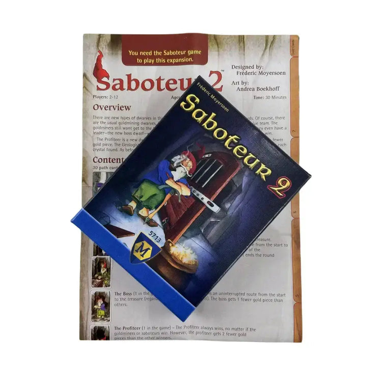 Saboteur 2 Card Game Expansion for Strategic Fun Gamers Guild