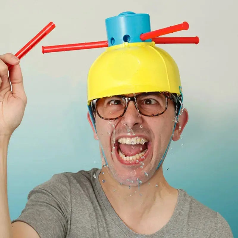 Wet Head Water Challenge Game – Interactive Splash Hat Party Prop for Parent-Child Fun & Friend Gatherings | Exciting Gift for Kids Gamers Guild