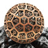 Hollow Metal D100 Dice – 100-Sided Dragon Engraved Brass Die for Dungeons & Dragons, Pathfinder & RPG Tabletop Games Gamers Guild