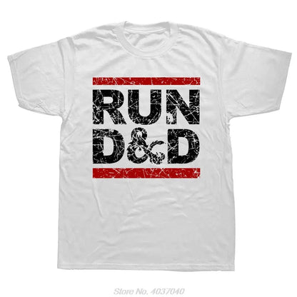 Dungeon Master Dice & Dragons T-Shirt – 2024 Cotton Tee for RPG Fans, Summer Casual Fit Gamers Guild