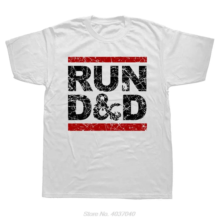 Dungeon Master Dice & Dragons T-Shirt – 2024 Cotton Tee for RPG Fans, Summer Casual Fit Gamers Guild