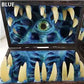 Legendary Mimic Dice Chest – Crimson Chaos Resin Storage Box for DND, Pathfinder & RPG Dice Sets Gamers Guild