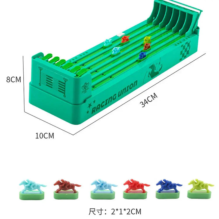 Electronic Horse Racing Board Game – Desktop Battery-Powered Tabletop Racing Set | Interactive Family Party Toy | Age 18+ Gamers Guild