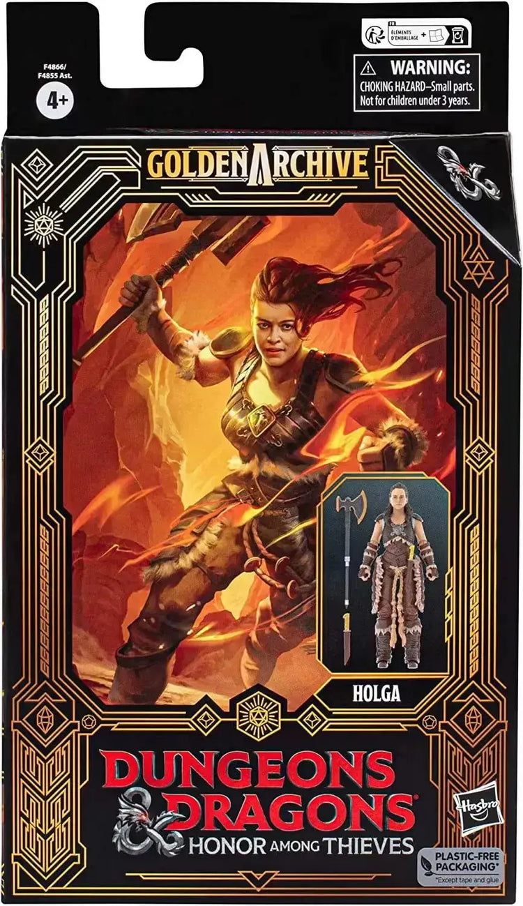 D&D Golden Archive 6-Inch Action Figures – Edgin, Simon, Holga & Forge Collectibles by Hasbro Gamers Guild