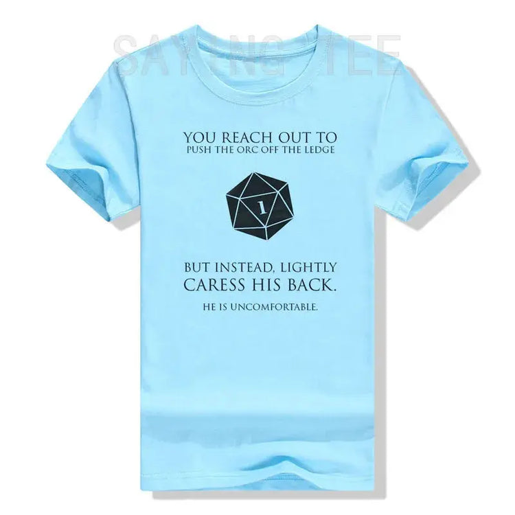 Men’s Dungeons & Dragons Funny Gamer T-Shirt – Graphic Short Sleeve Tee for Boys, Husbands & RPG Fans Gamers Guild