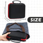 Hard Dice Carrying Case – 70-Slot Storage Bag with Partition for Dungeons & Dragons, RPG & Board Game Accessories Gamers Guild
