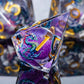 Liquid Core Dice Set – Sharp Edge Resin Polyhedral Dice for D&D, Pathfinder & RPGs Gamers Guild