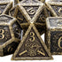 Music DND Metal Dice Set – Polyhedral Dice for Dungeons & Dragons, Pathfinder & RPGs Gamers Guild