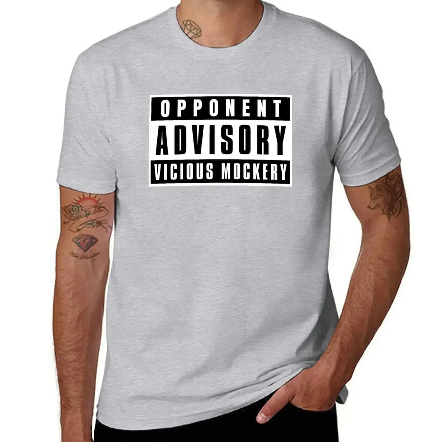 Opponent Advisory: Vicious Mockery T-Shirt – Funny DND Bard Spell Tee | Plus Size RPG Top for Men Gamers Guild